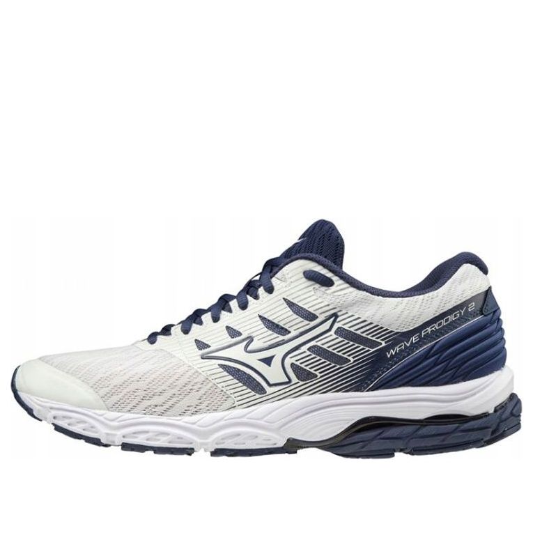Mizuno Wave Prodigy 2 Low Tops Wear-resistant White Blue J1GR181001