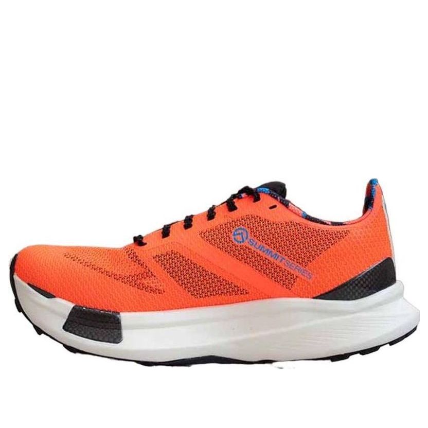 THE NORTH FACE Vertic Pro Athlete Mens Trail Running Shoes 'Solar Coral Optic Blue' 819B-OIG