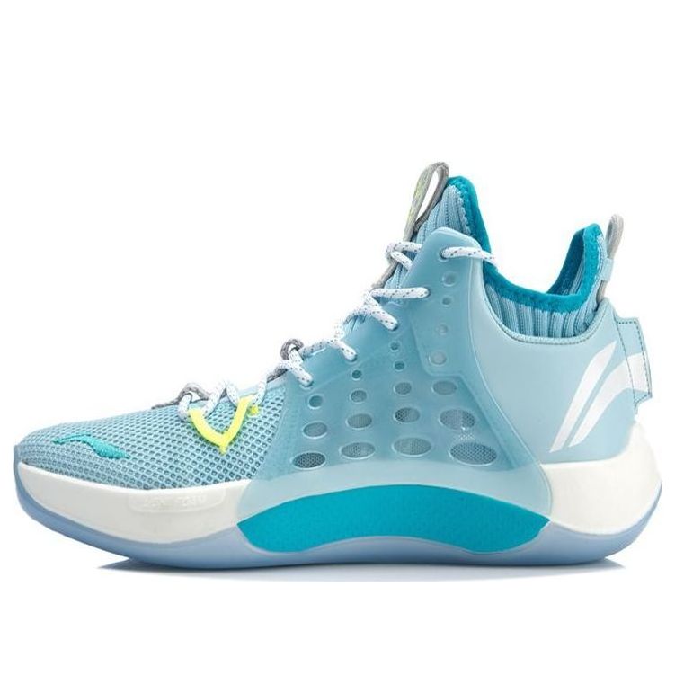 Li-Ning Mid-Top Blue/White ABAP019-4