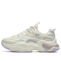 (WMNS) FILA FUSION Bubble Sneakers 'White Lilac' T12W227310FAW