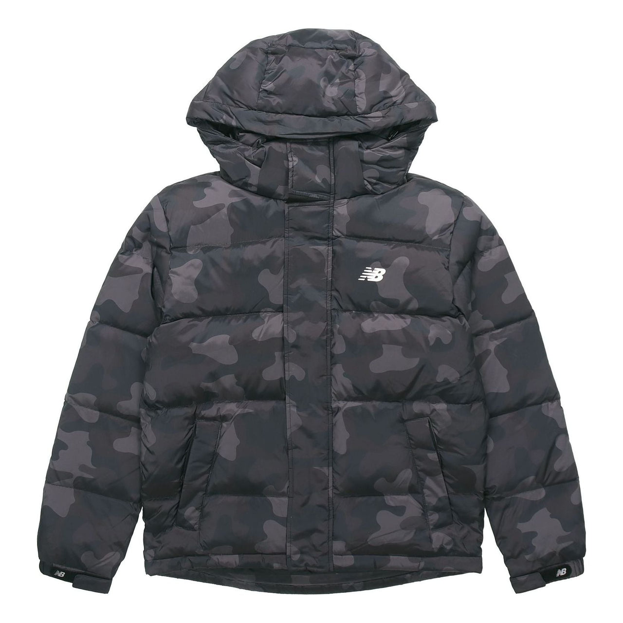 New Balance Winter Camouflage Down Parka 'Grey Black' NPA4S021MIX