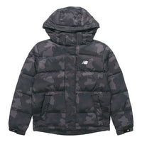 New Balance Winter Camouflage Down Parka 'Grey Black' NPA4S021MIX