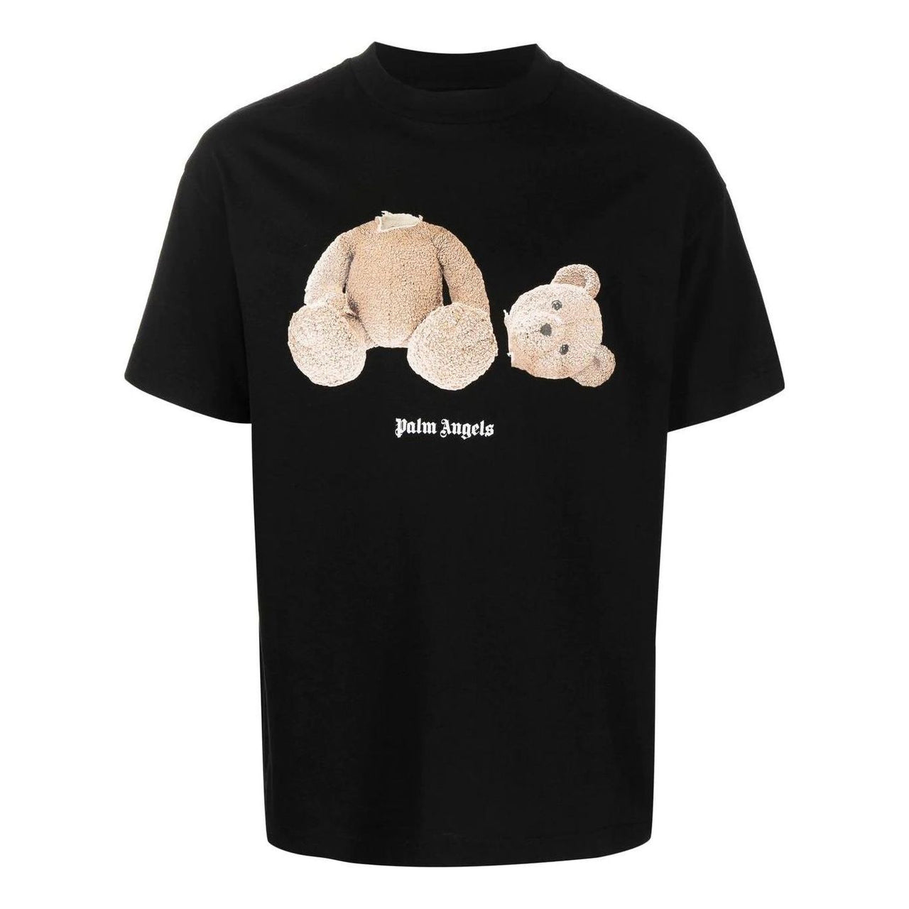Palm Angels SS23 Bear-print classic T-shirt 'Black' PMAA001C99JER0141060