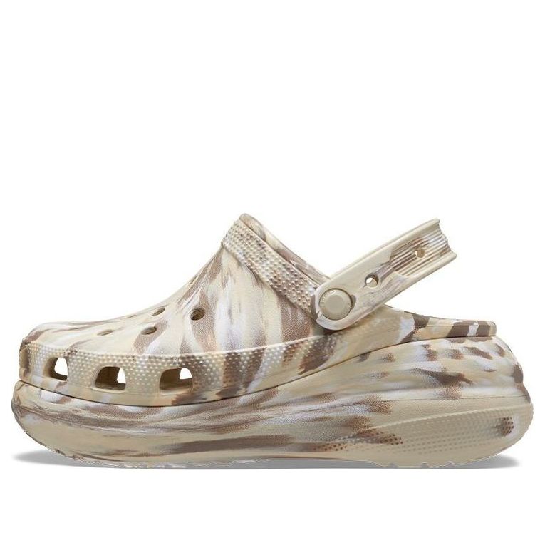 Crocs Classic Crush Marbled Clog 'Bone Multi' 208265-2Y3