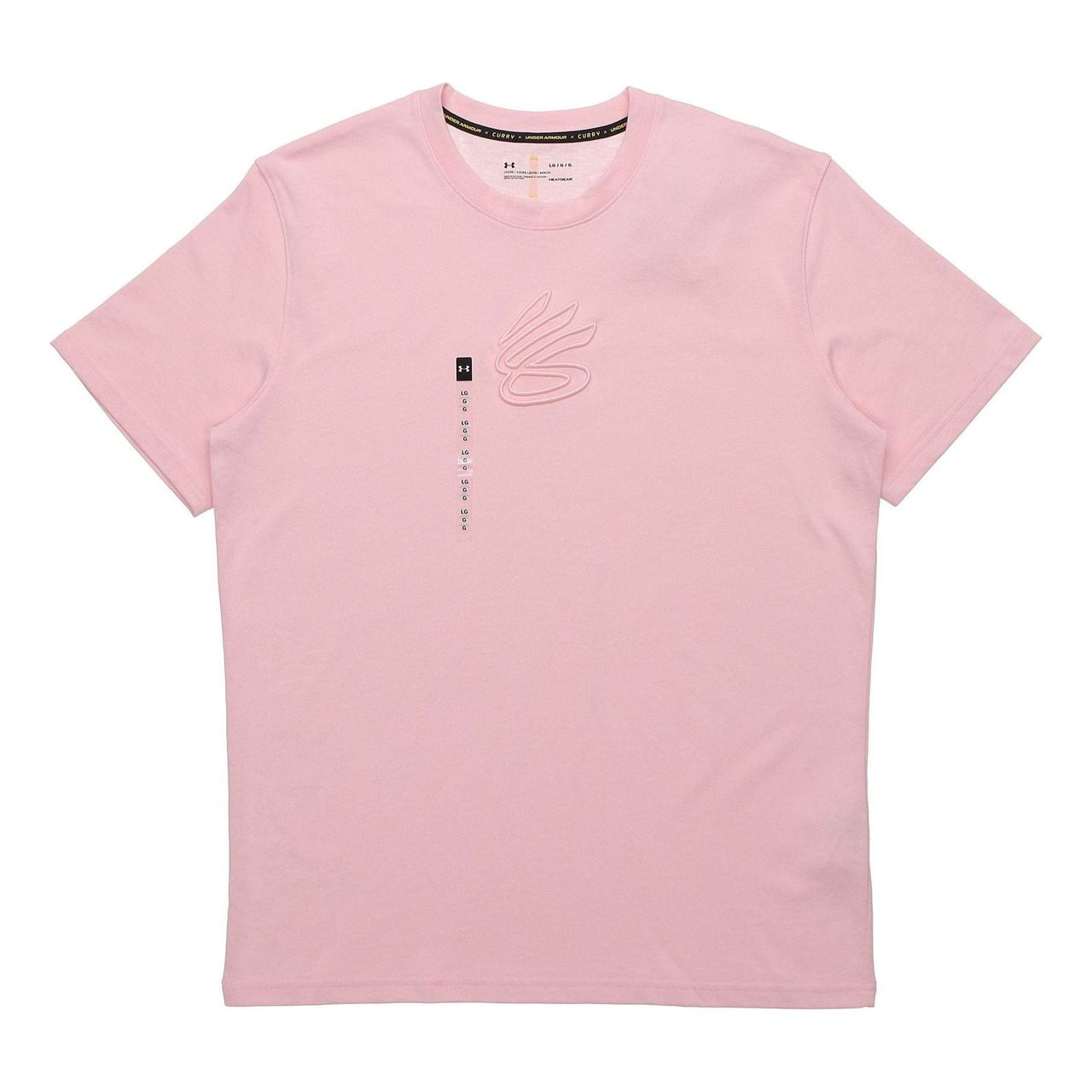 Under Armour Curry Embroidered Undrtd T-shirt 'Pink' 1362005-658