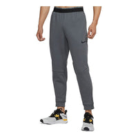 Men's Nike Np TF Turf Thrma Sphr Fleece Lined Stay Warm Sports Knit Bundle Feet Long Pants/Trousers Dark Grey DD2123-068