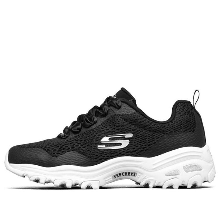 (WMNS) Skechers D'Lites 1.0 GS Black 66666196-BKW