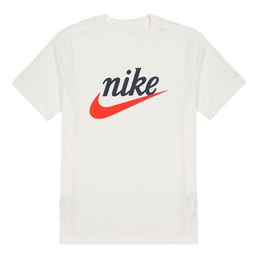 Men's Nike Sportswear Large Short Sleeve White T-Shirt BV7679-133