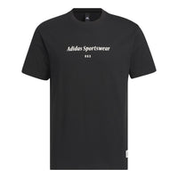 adidas Sportswear Lounge Graphic T-shirt 'Black' IP4991