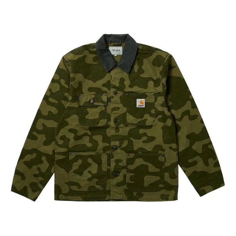 Palace X Carhartt WIP FW23 Logo Jacket 'Green' I032716