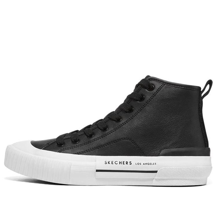 (WMNS) Skechers New Moon 'Black White' 155393-BLK