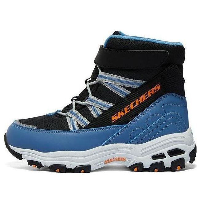 (GS) Skechers Winter Comfy Boots 'Blue Black' 660092L-BKLB