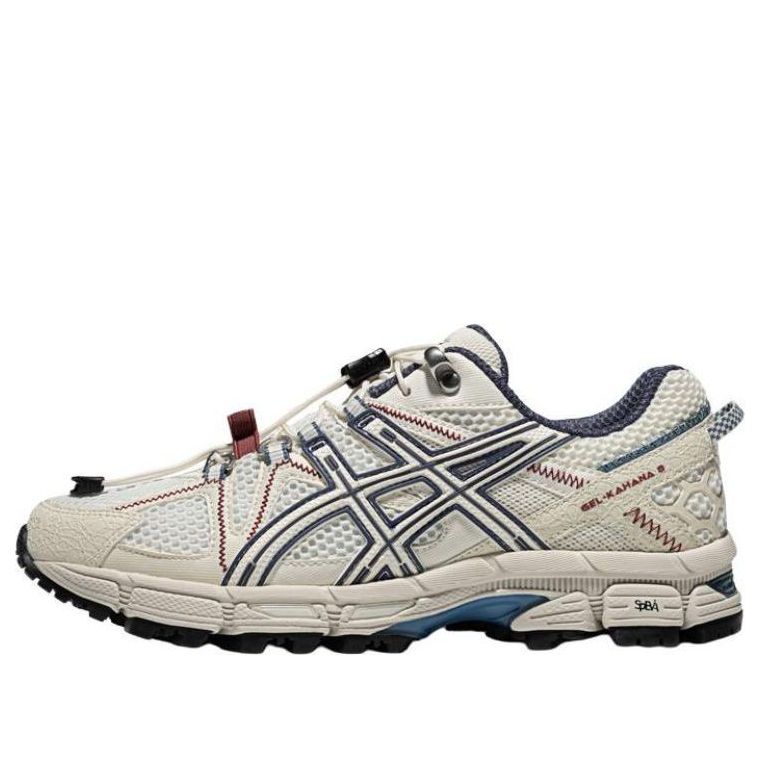 (WMNS) ASICS Gel-Kahana 8 FL 'Cream White Navy' 1012B892-100