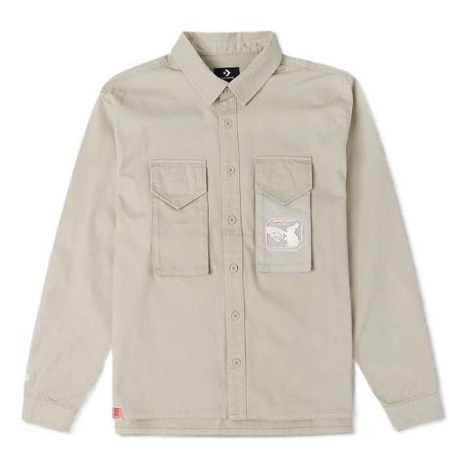 Converse YOTR Woven Shirt 'Beach Stone' 10025506-A02