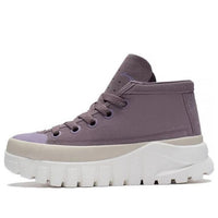 (WMNS) Li-Ning Leather Boot 'Mauve White' AZGS144-2
