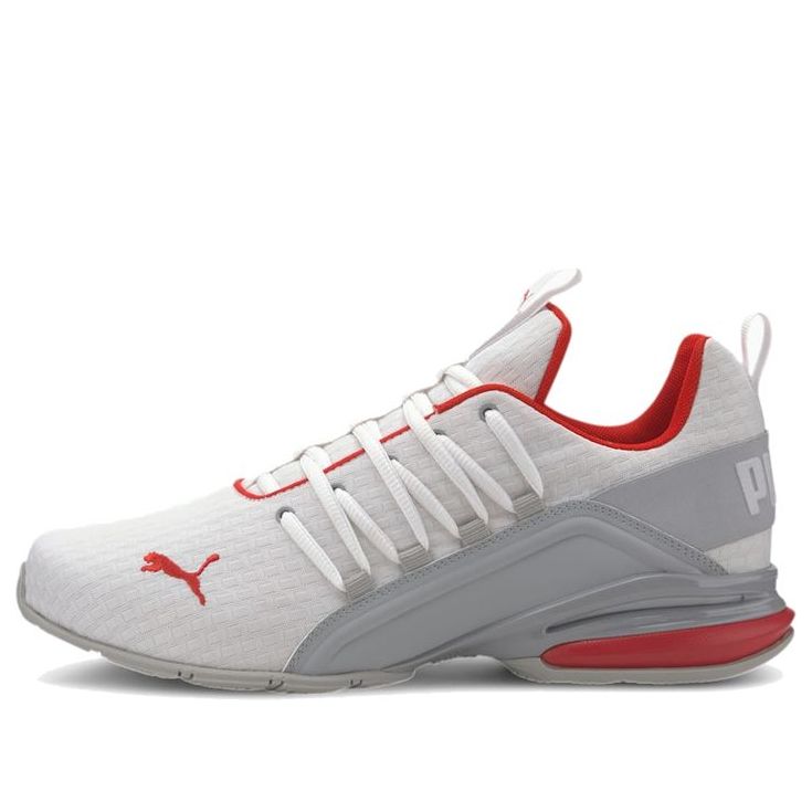 PUMA Axelion Block 'White Red' 193148-02