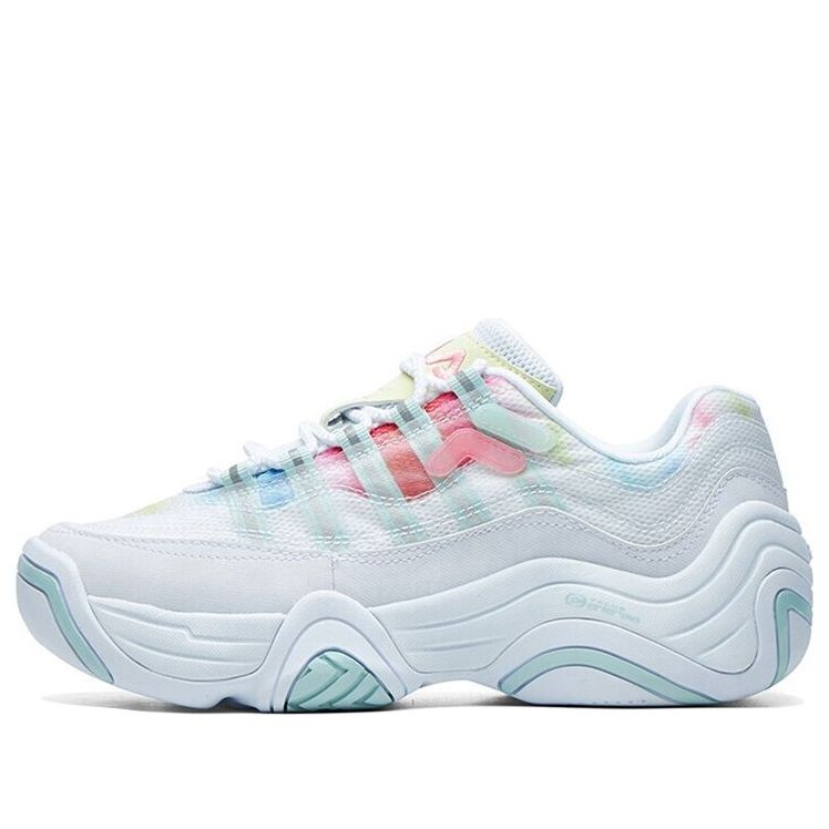 (WMNS) Fila Fusion Shoes 'White Yellow' T12W121201FWY