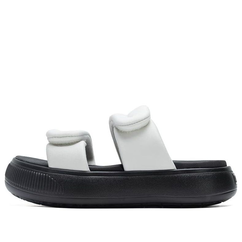 (WMNS) PUMA Mayu Puffy Sandals 'Grey Black' 399450-04