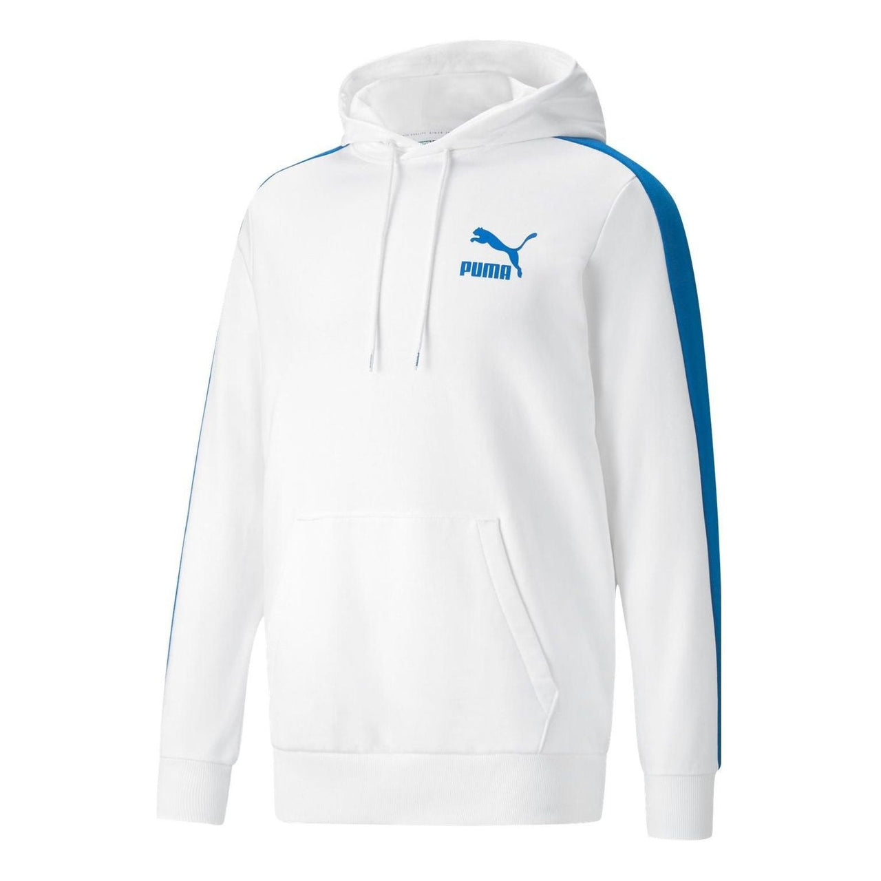 PUMA Iconic T7 Hoodie 'White Blue' 531354-02