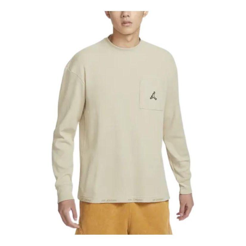 Air Jordan Essential Winter Long Sleeve T-Shirt 'Beige' DV1586-206