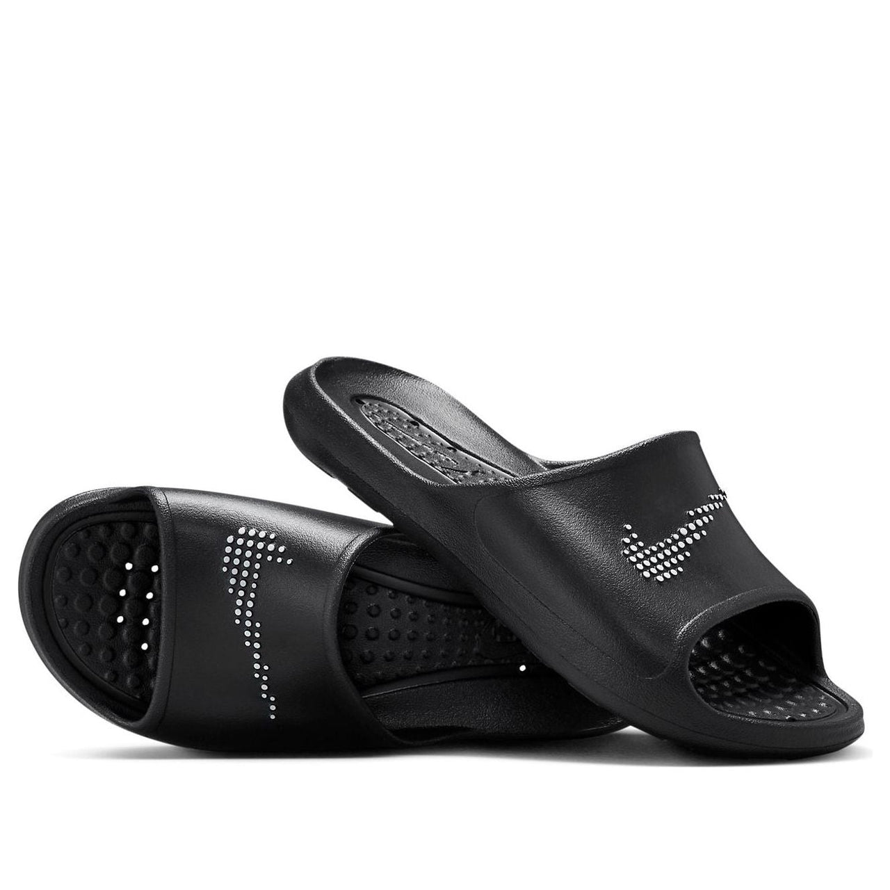 Nike Victori One Slide 'Polka Swoosh - Black' CZ5478-001