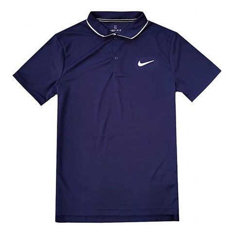 Nike Court Dri-FIT Quick-dry Polo Male Blue 939138-452