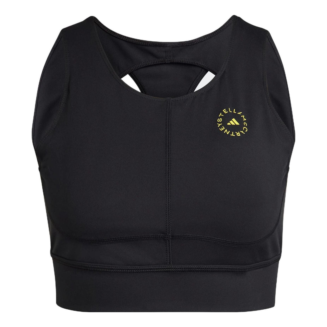 (WMNS) adidas by Stella McCartney TruePurpose Training Crop Top 'Black' HI6030