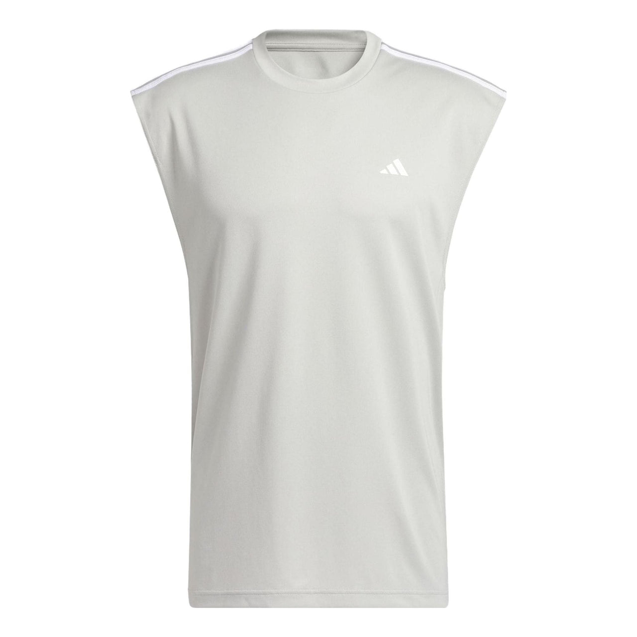 adidas All-World Sleeveless Tank Tee 'Metal Grey' IC2467