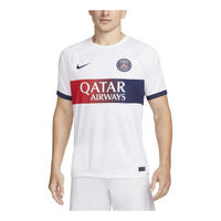 Nike Dri-FIT Paris Saint-Germain 23-24 Stadium Away Soccer Jersey 'White' DX2693-101