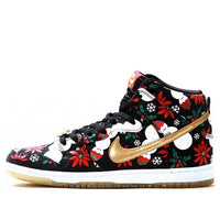 Nike x Concepts SB Dunk High Premium 'Ugly Christmas Sweater' 635525-006