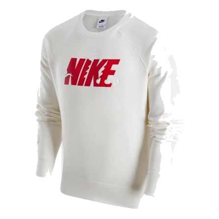 Nike Sportswear CNY Crew-Neck Sweatshirt 'Sail Red' FZ6374-113