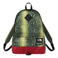 Supreme x The North Face Snakeskin Lightweight Day Backpack 'Green Yellow' SUP-SS18-389
