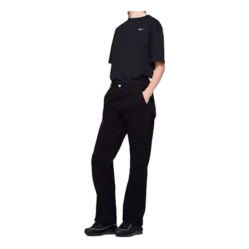 (WMNS) Nike Essential Sports Short Sleeve 'Black' BV3929-010