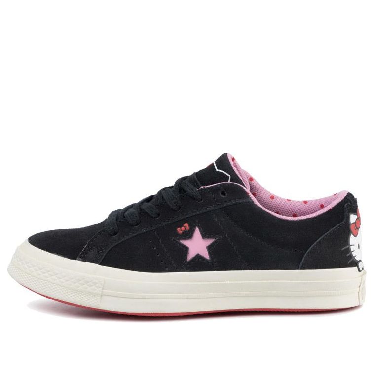 Converse Hello Kitty x One Star Suede Low 'Black' 162938C