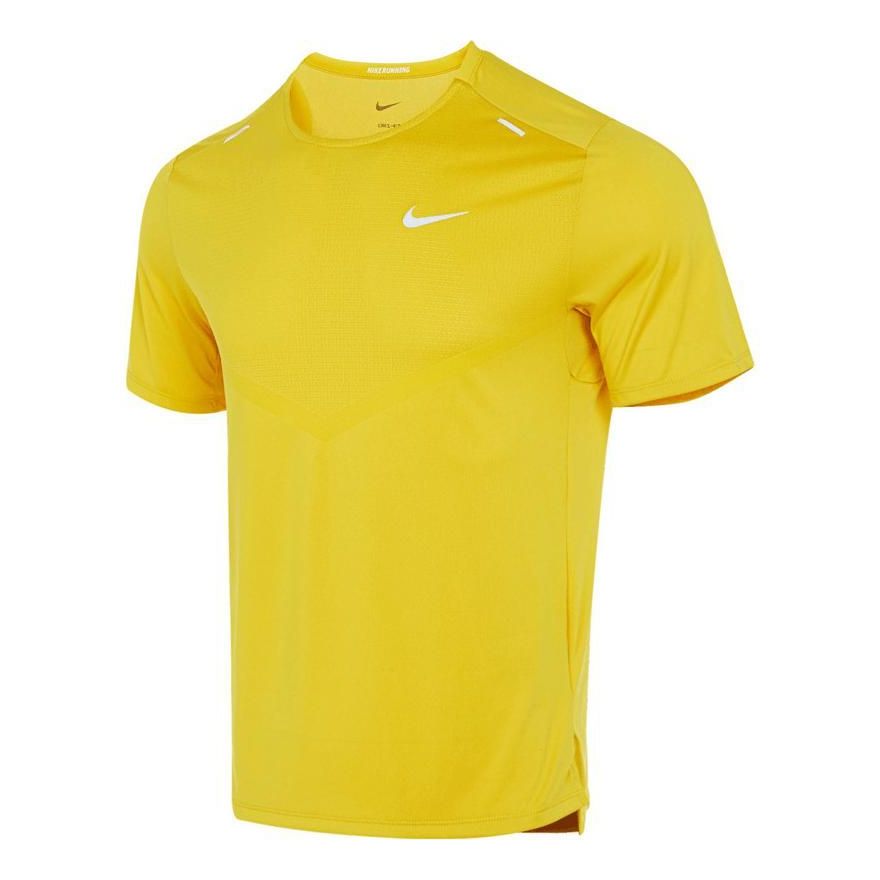 Nike Rise 365 Dri-fit Short-sleeve Running Top 'Yellow' CZ9185-709