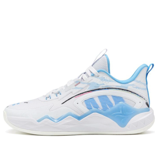 Xtep JLIN-Team V2 Jeremy Lin 'White Blue' 877219120021-WHTBLU