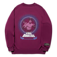 Li-Ning x Bruce Lee Graphic Sweatshirt 'Purple' AWDTC75-1