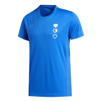 adidas 25/7 Solar T-Shirt 'Blue White' EH4215