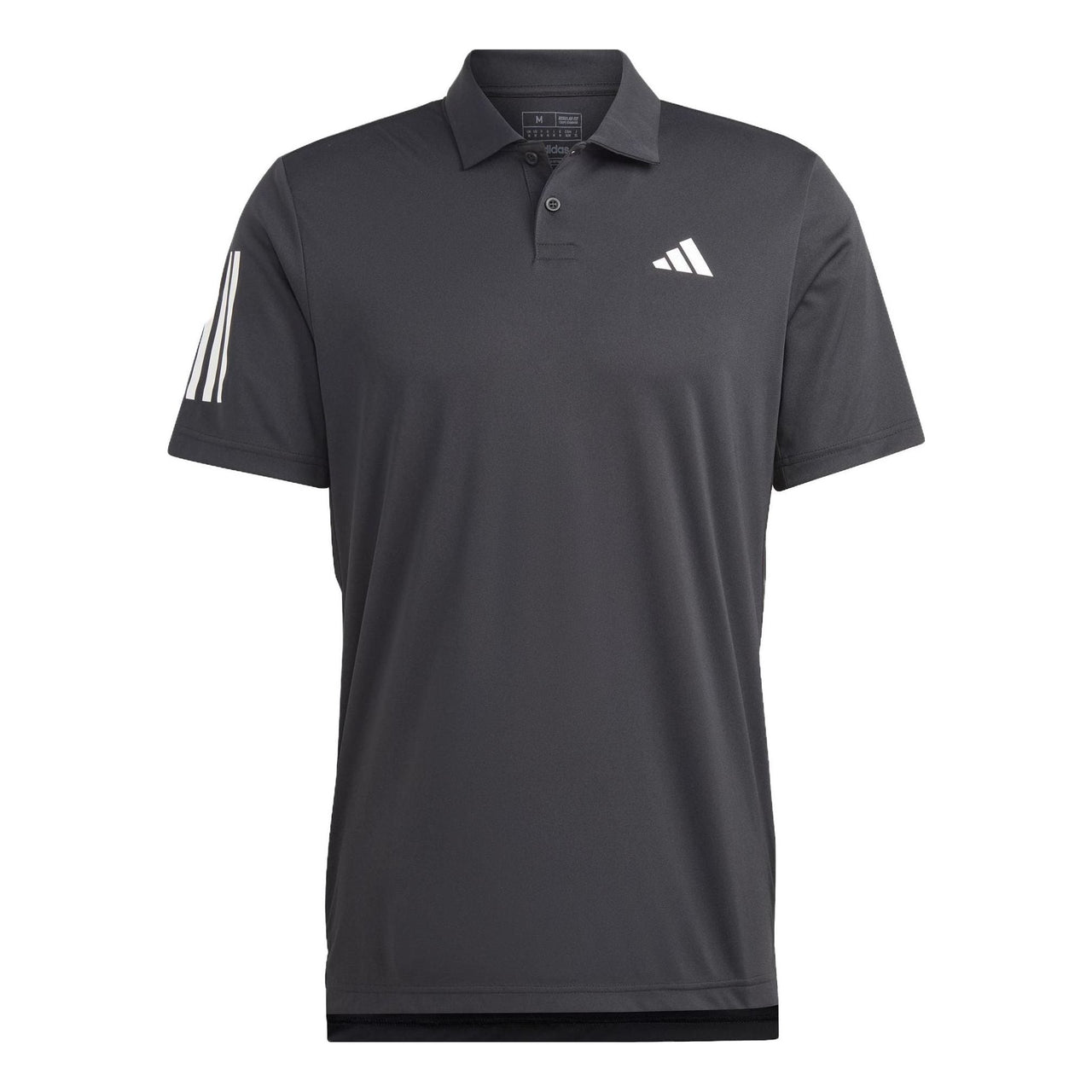 adidas Club 3-Stripes Tennis Polo Shirt 'Black' HS3269