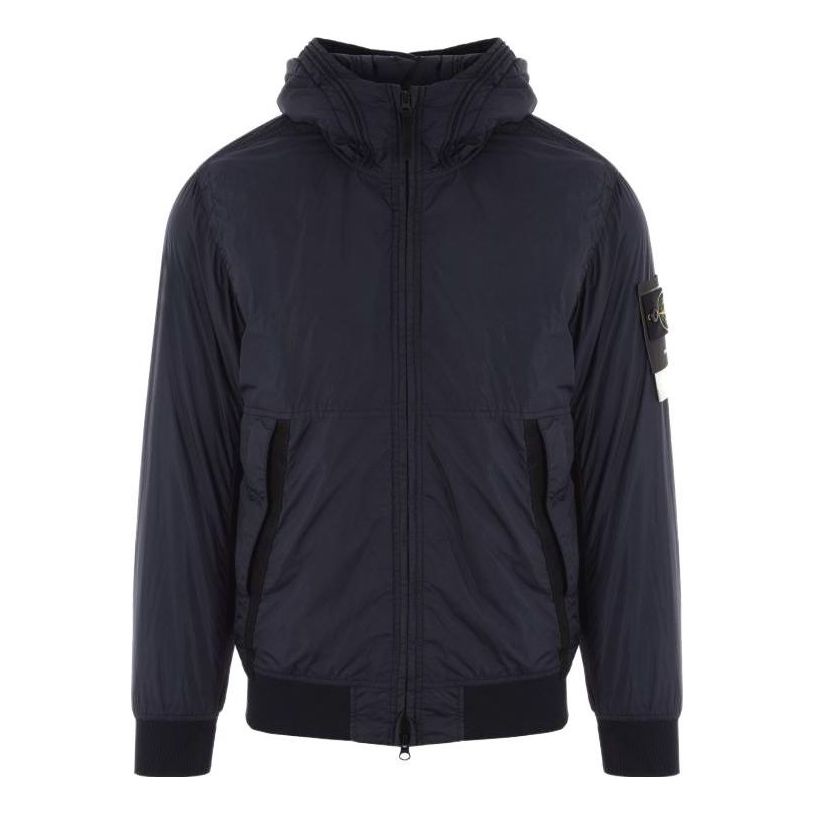 STONE ISLAND Waffen Patch Crinkle Labs Primaloft Jacket 'Navy' 791540823-V0020