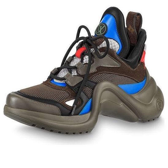(WMNS) LOUIS VUITTON Archlight 1.0 Sneakers 'Grey Brown' 1A956Z