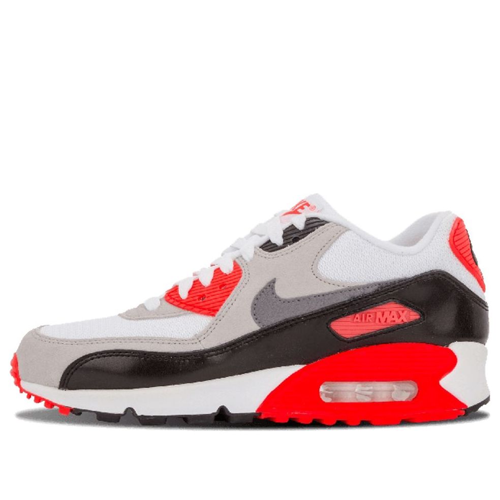 (GS) Nike Air Max 90 Premium Mesh 'Infrared' 724882-100