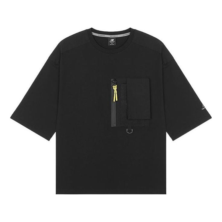 New Balance Casual Fashion Tee 'Black' AMT21371-BK