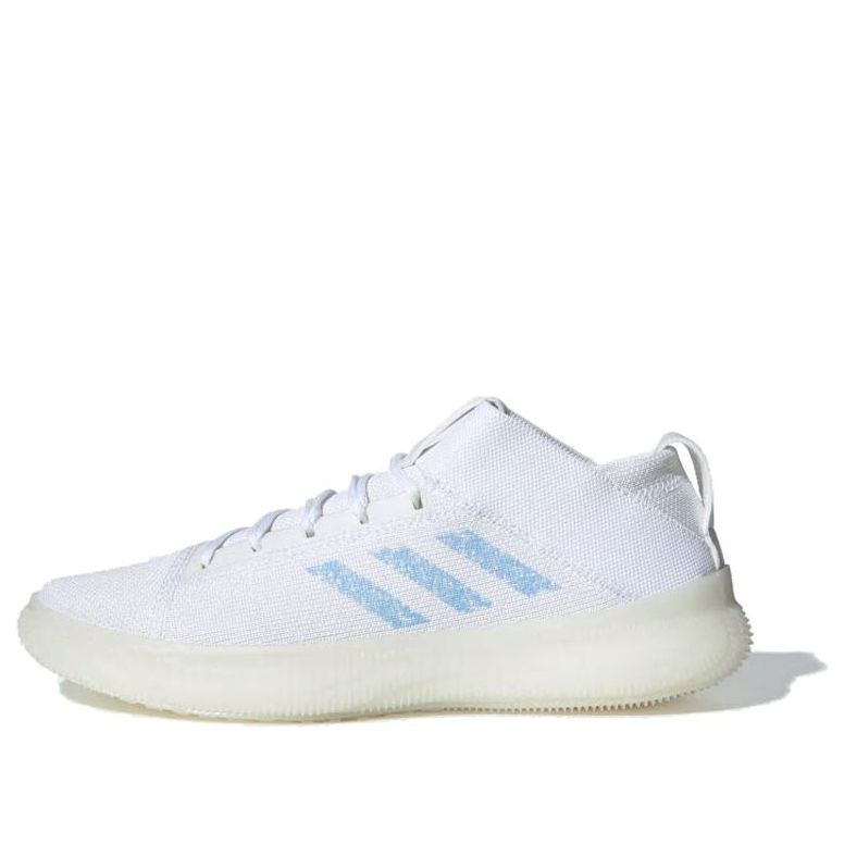 (WMNS) adidas PureBoost Trainer 'White Glow Blue' DB3374