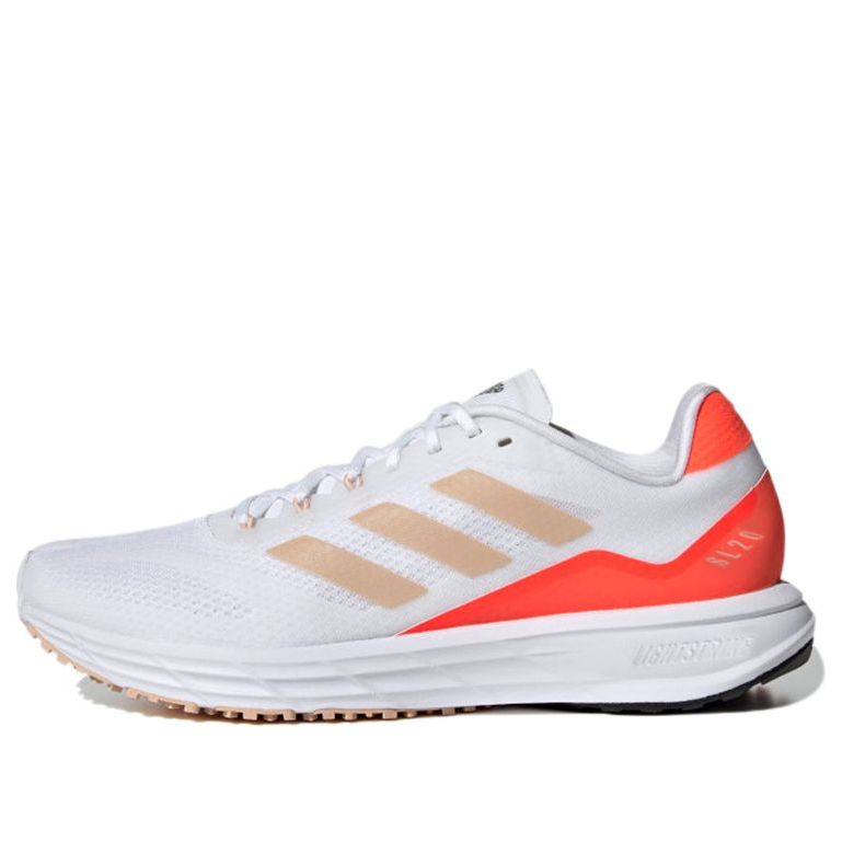 (WMNS) adidas Sl20.2 White/Orange FY4102