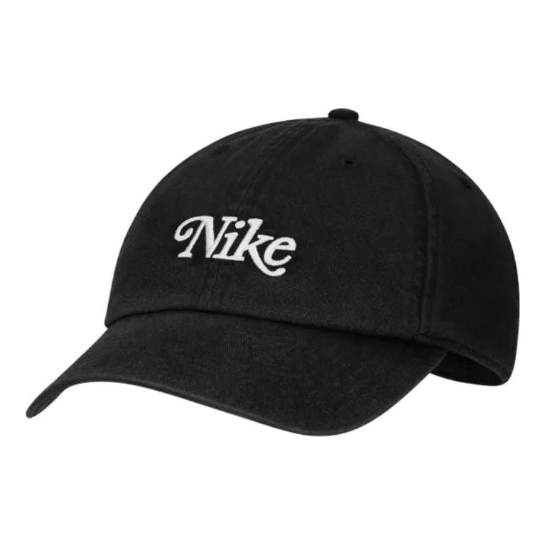 Nike Heritage 86 Washed Strapback Golf Hat 'Black' DH1637-010