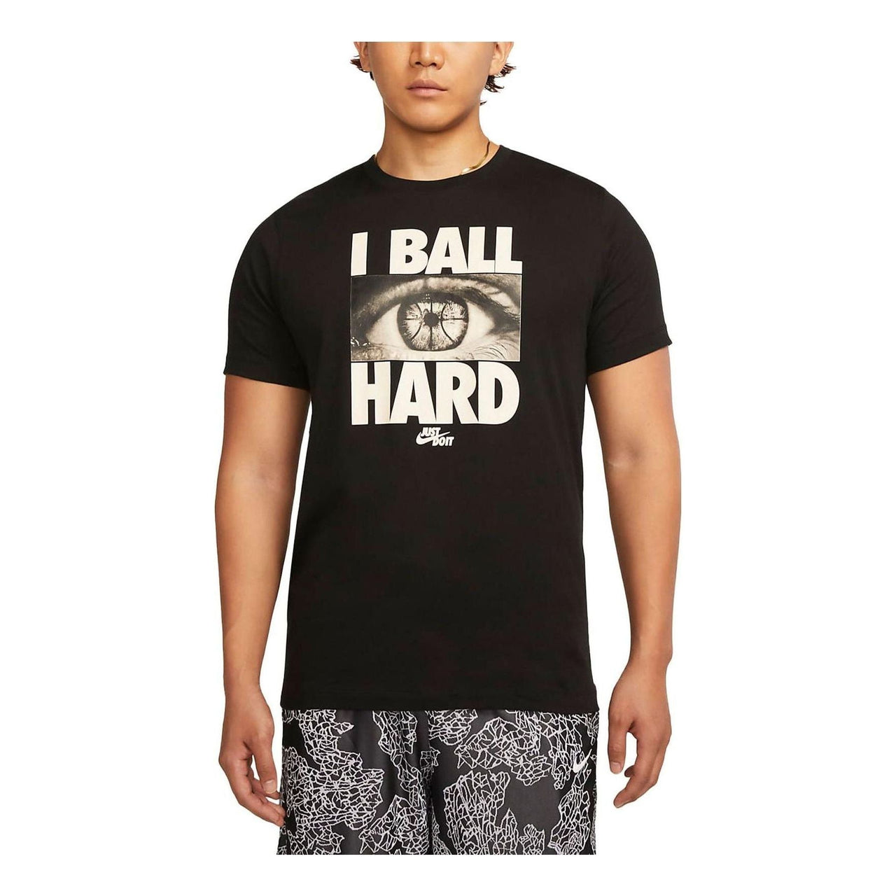 Nike Dri-FIT Graphic Basketball T-shirt Asia Sizing 'Black' FJ2349-010