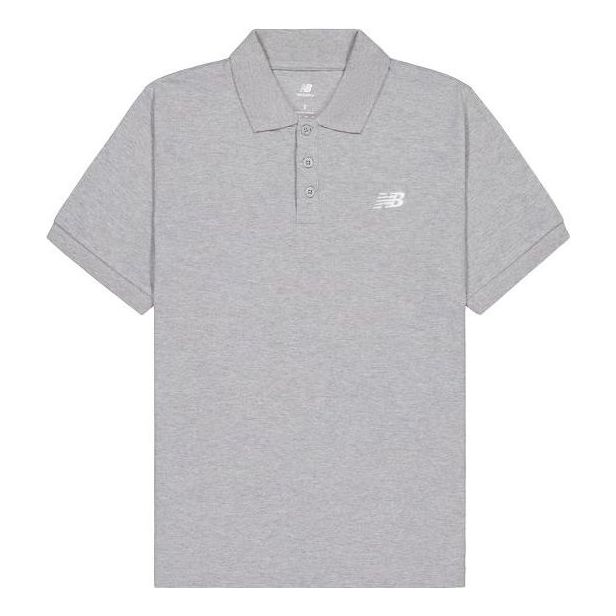 New Balance Sport Essentials Polo Shirt 'Grey' MT41503-AG