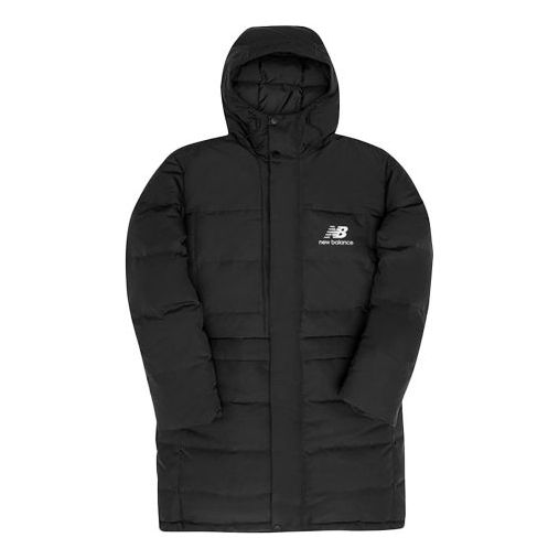 New Balance Athletics Long Puffer Jacket 'Black' MJ03510-BK