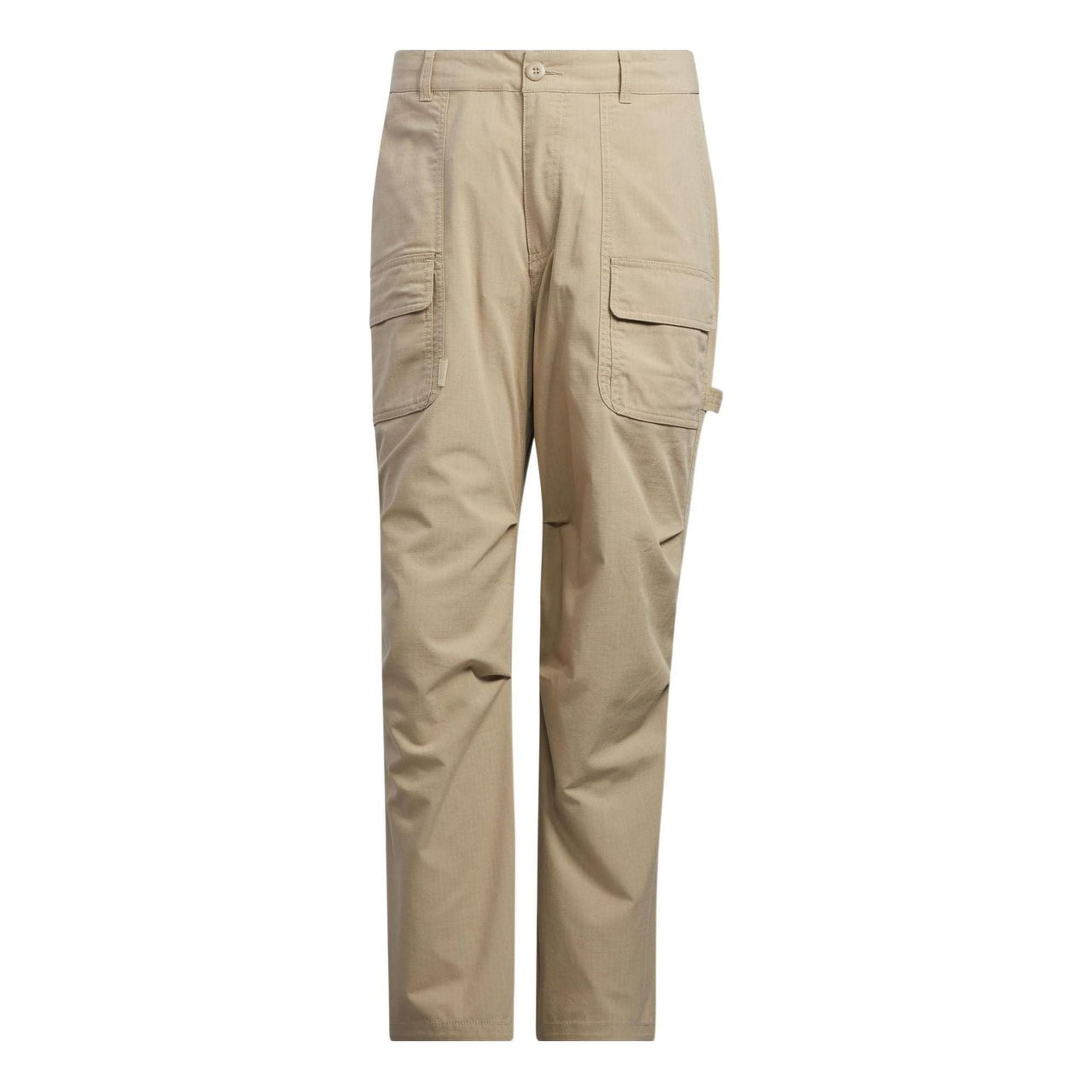 Men's adidas originals Solid Color Sports Cargo Casual Long Pants/Trousers Khaki HM8007